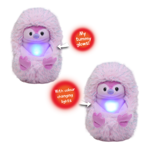 Curlimals Arctic Glow Pip the Penguin